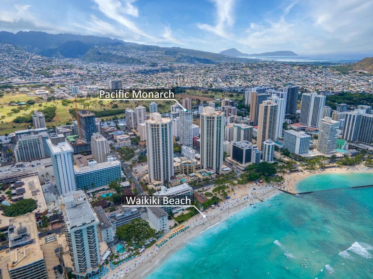 Steps To Waikiki Beach! Newly Renovated With 75" Tv Χονολουλού Εξωτερικό φωτογραφία