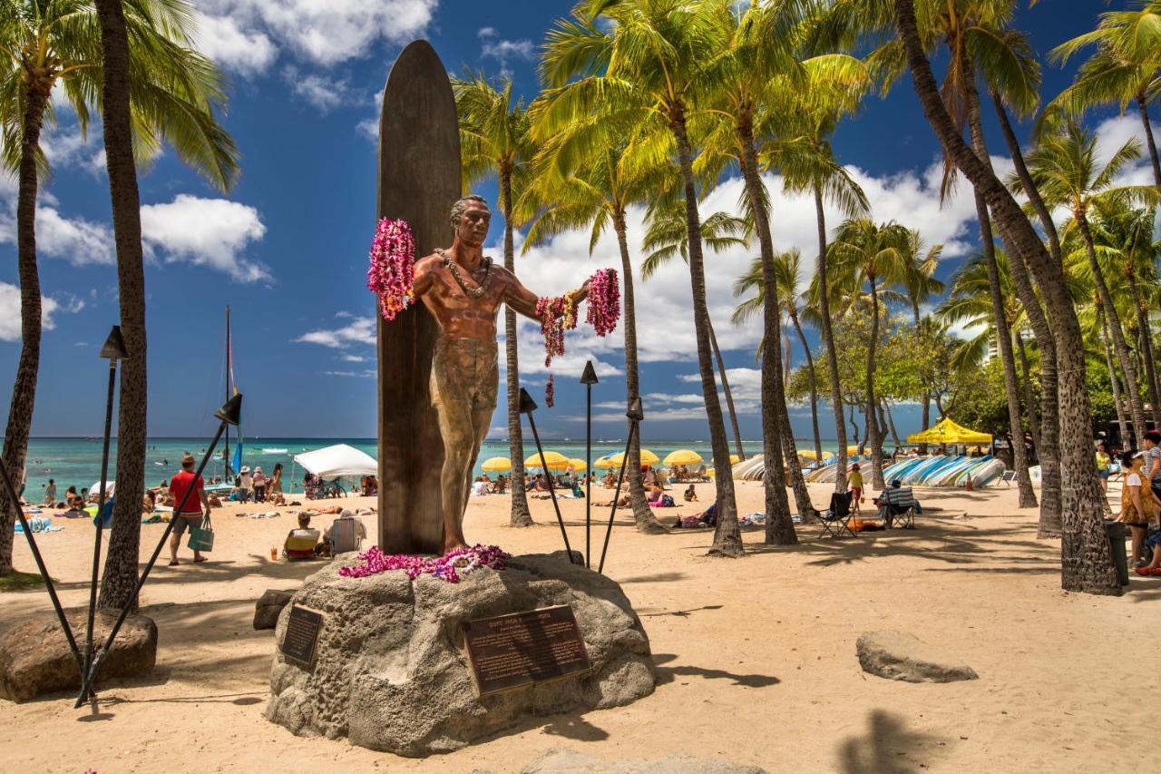 Steps To Waikiki Beach! Newly Renovated With 75" Tv Χονολουλού Εξωτερικό φωτογραφία